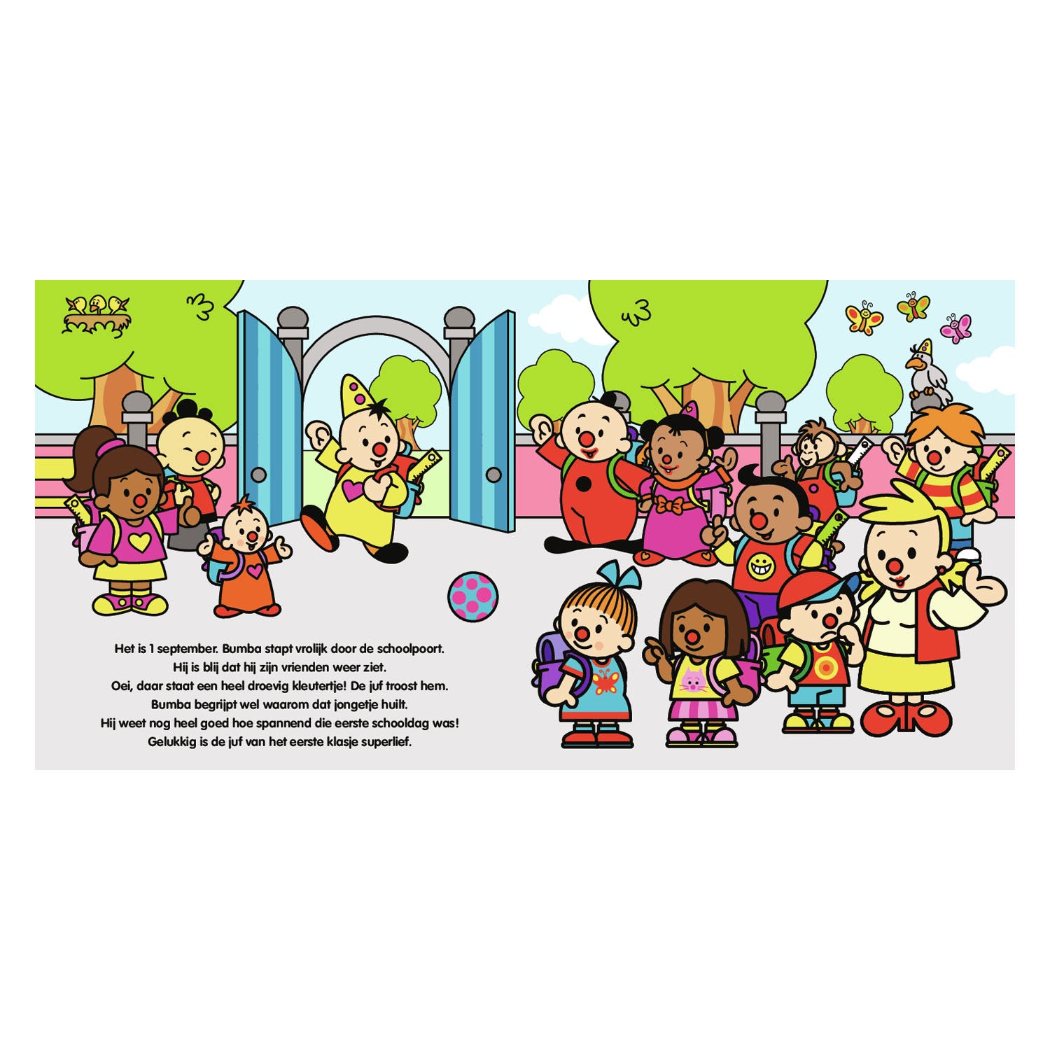 Bumba Kartonboek - École