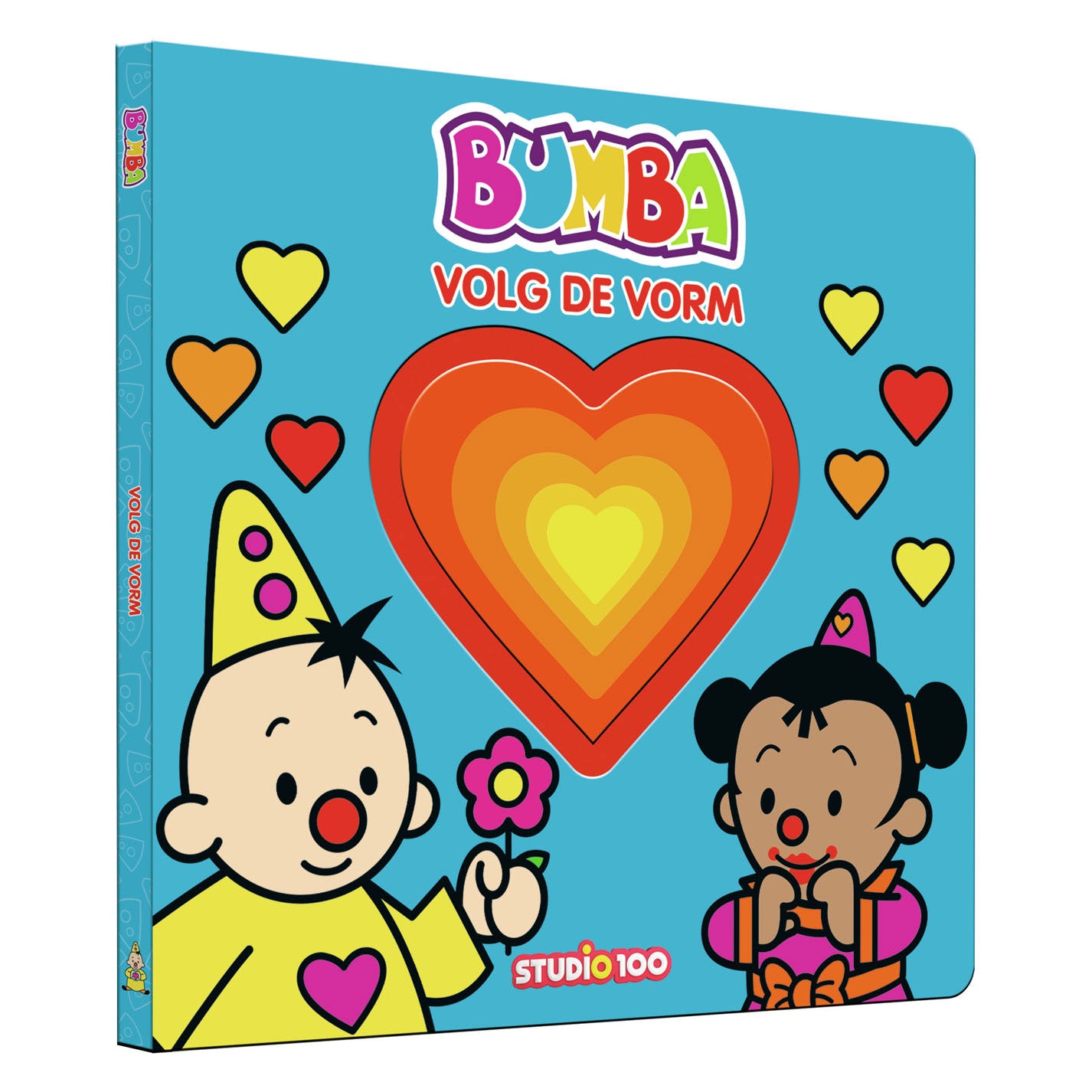 Livre en carton de Bumba avec traces - Suivez la forme