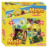 Maya de Bij Puzzle, 4in1 - afbeelding 1
