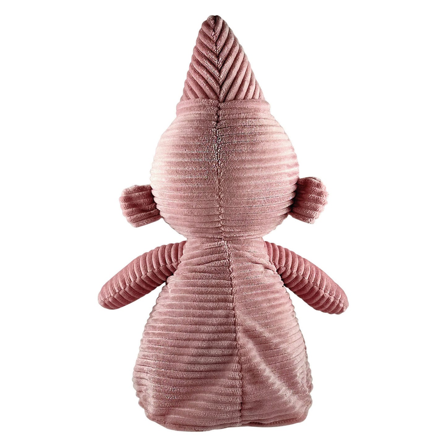 Studio 100 rose en velours côtelé, 35 cm