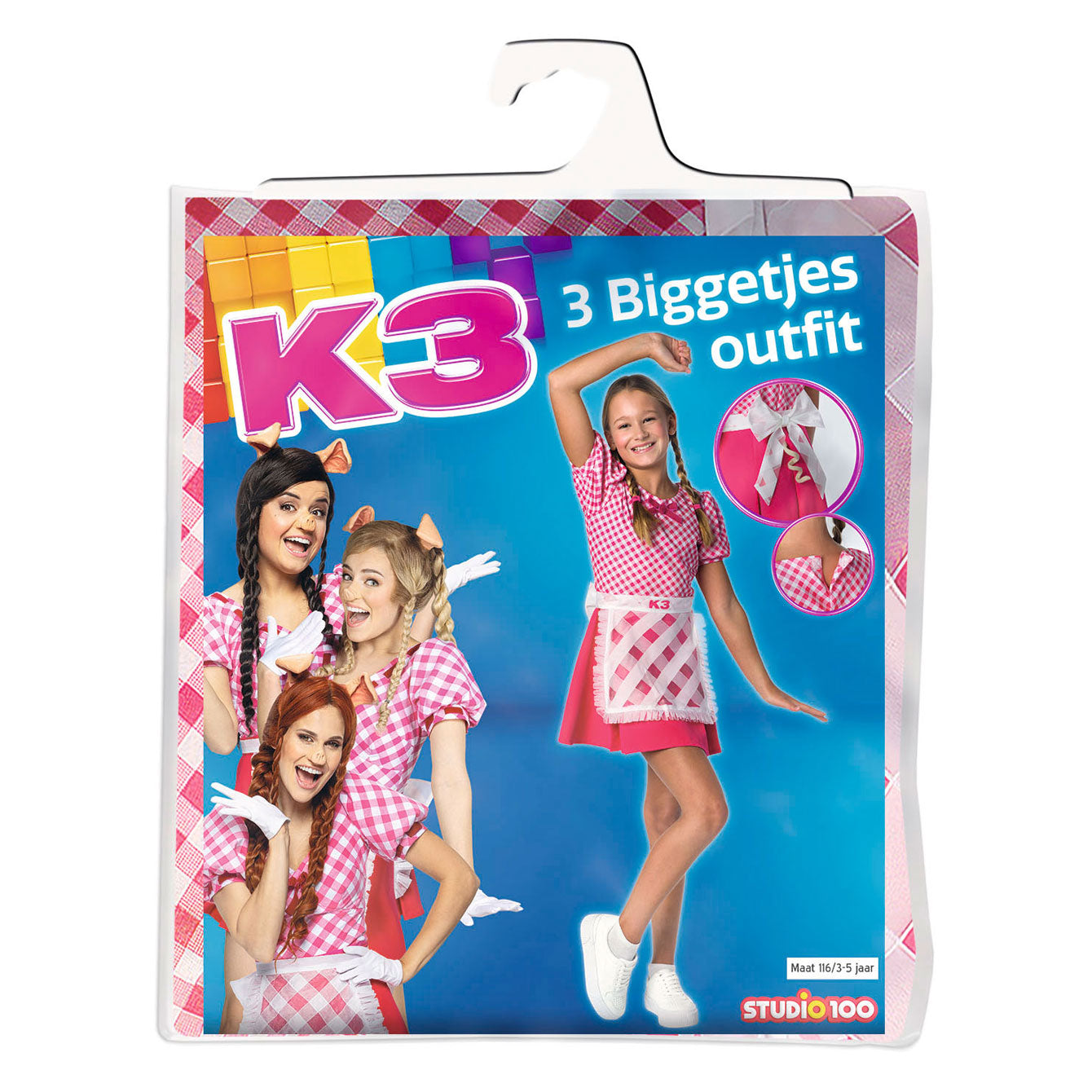 Studio 100 robe robe 3 porcelets, 3-5 ans