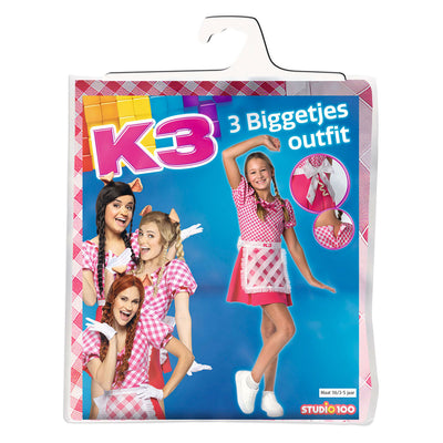 Studio 100 robe robe 3 porcelets, 3-5 ans