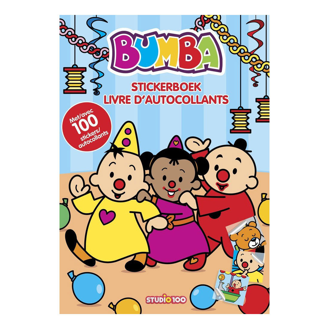 Studio 100 Stickerdeboek Anniversaire