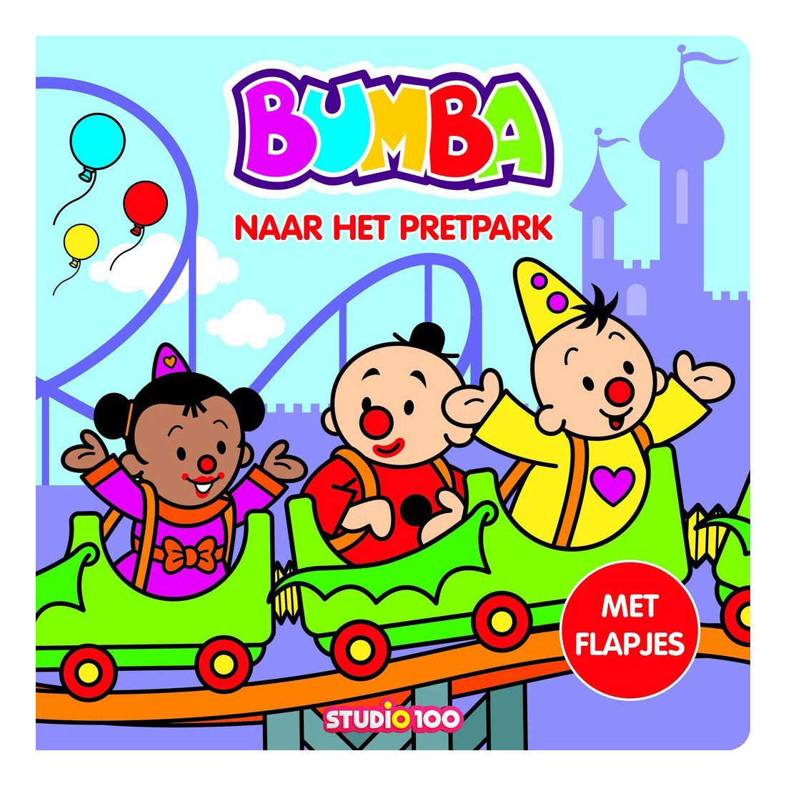 Studio 100 Book en carton avec volets Parc d'attractions