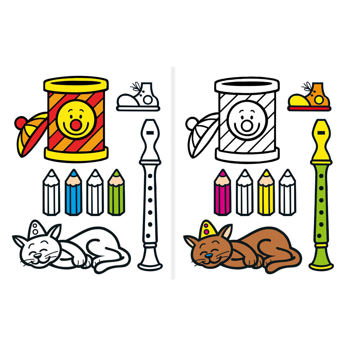 Studio 100 mon grand livre de coloriage