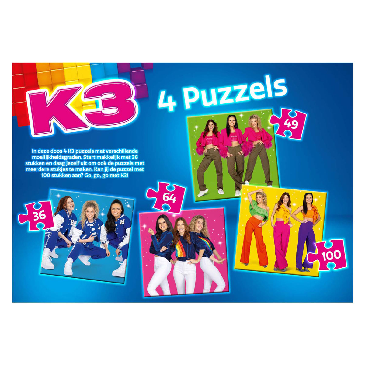 K3 4in1 Stars du puzzle