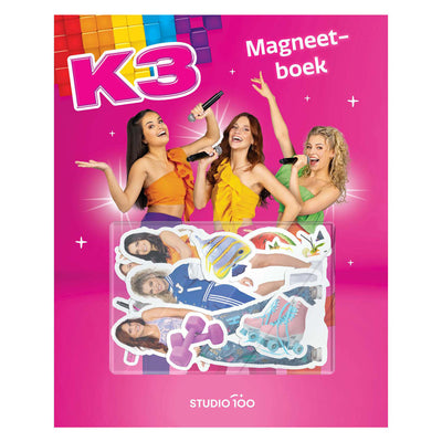 Livre magnétique Studio 100 k3 - avec 20 aimants