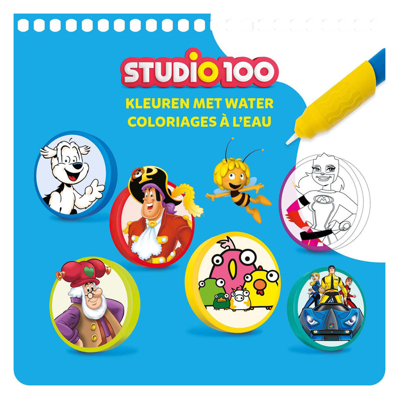 Studio 100 Coloring Book - Couleurs avec de l'eau
