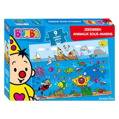 Studio 100 Bumba Puzzle Marine Animals, 9e.