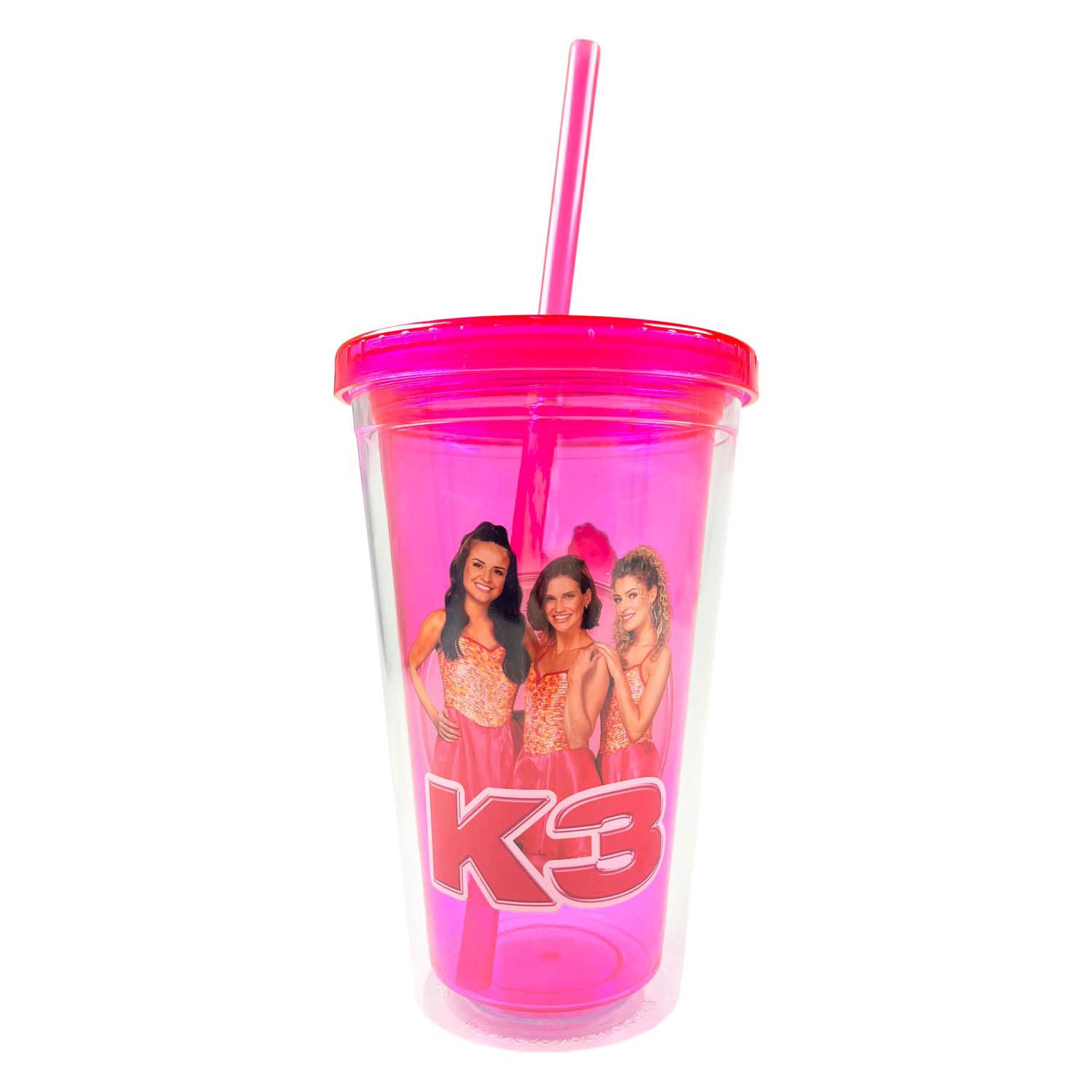Studio 100 k3 tasse de boisson avec paille
