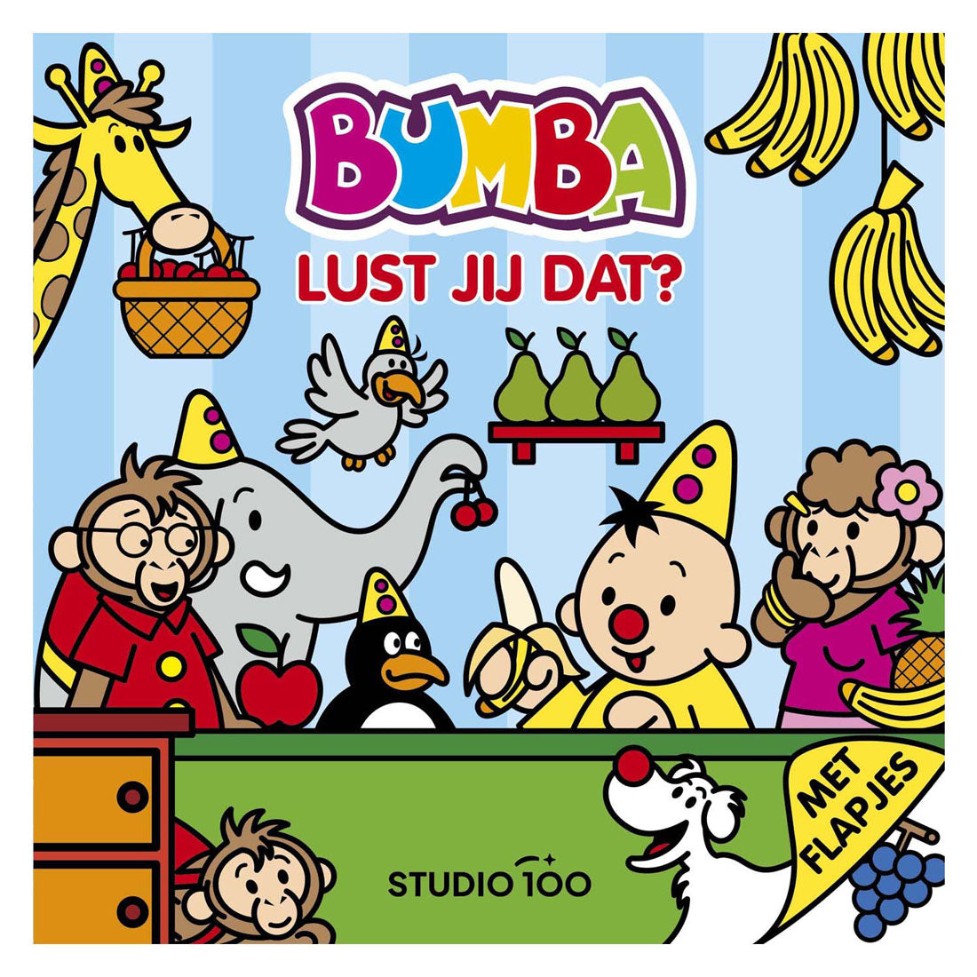 Livre cartonné bumba Studio 100 à rabats - vous aimez ça ?