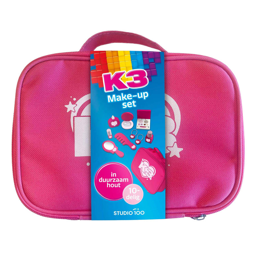 Studio 100 K3 Wooden Make -Up Set - 10dlg.