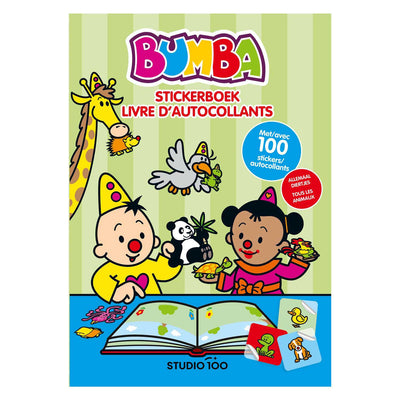 Livre d'autocollants Studio 100 bumba - animaux