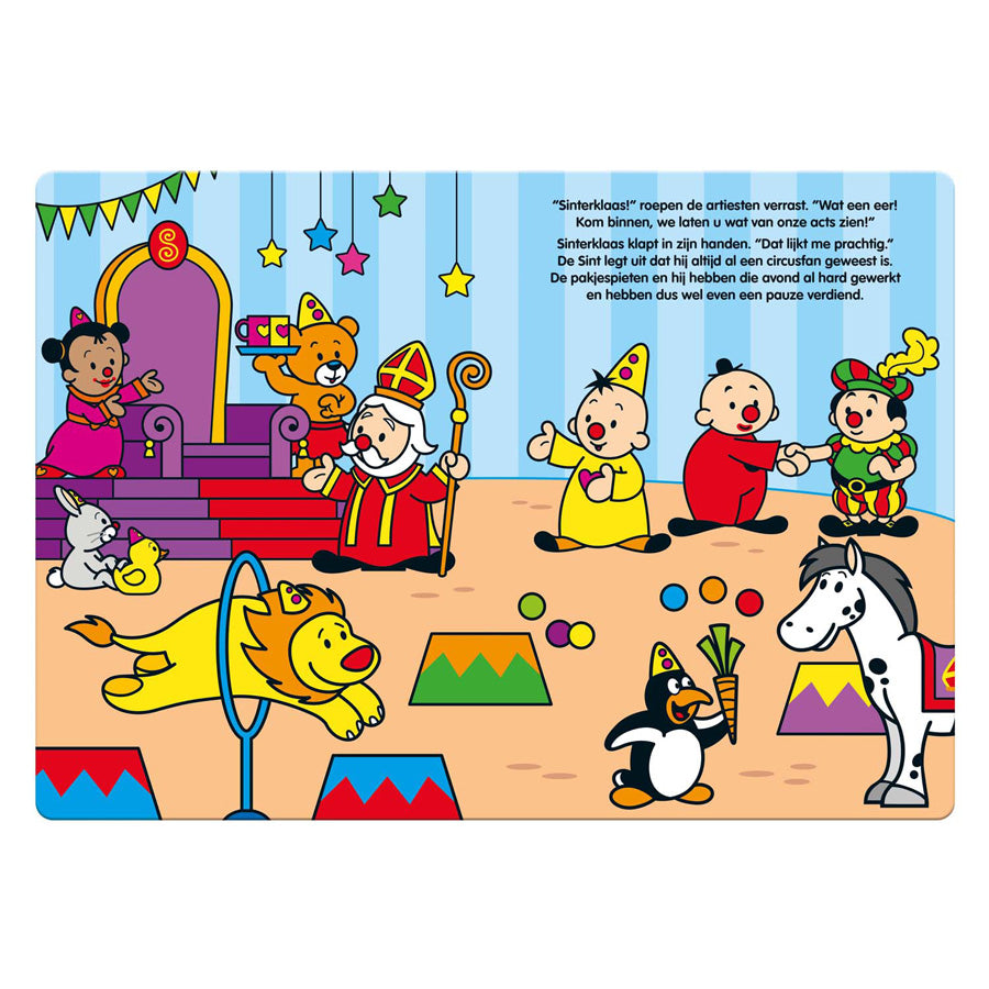 Livre cartonné Studio 100 bumba - Sinterklaas est parti !