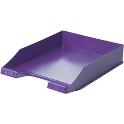 Corbeille à courrier han tendance coloris violet classique