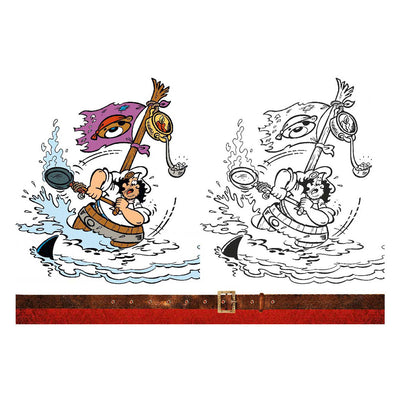 Livre de coloriage Studio 100 Piet Pirate
