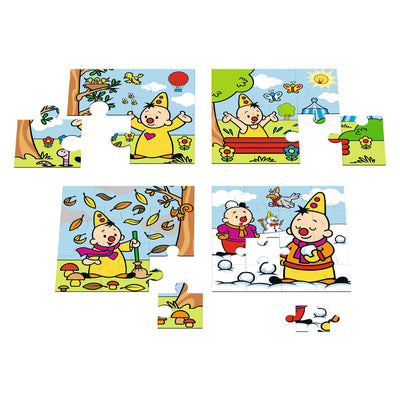 Studio 100 bumba puzzle 4 en 1 - saisons
