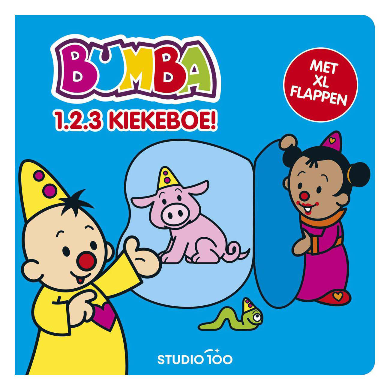 Livre cartonné Studio 100 bumba - 1, 2, 3 coucou !
