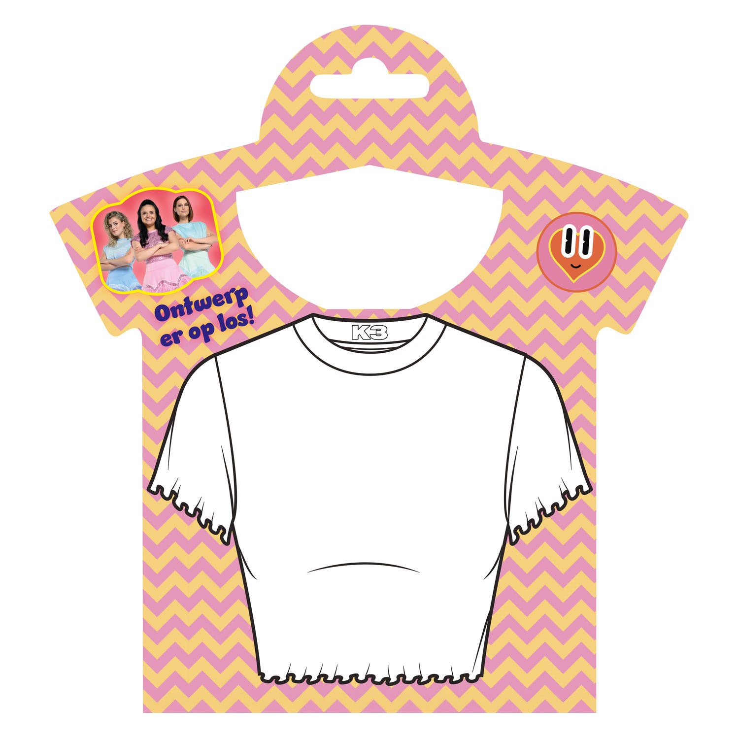 Cahier d'activités Studio 100 k3 - créateur de t-shirt