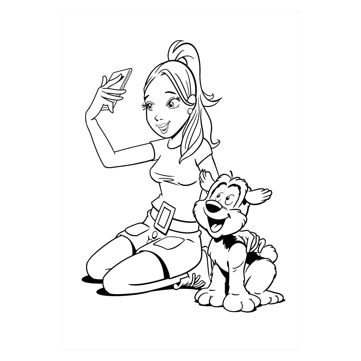 Méga livre de coloriage Studio 100 - 30 ans
