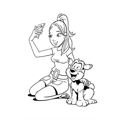 Méga livre de coloriage Studio 100 - 30 ans