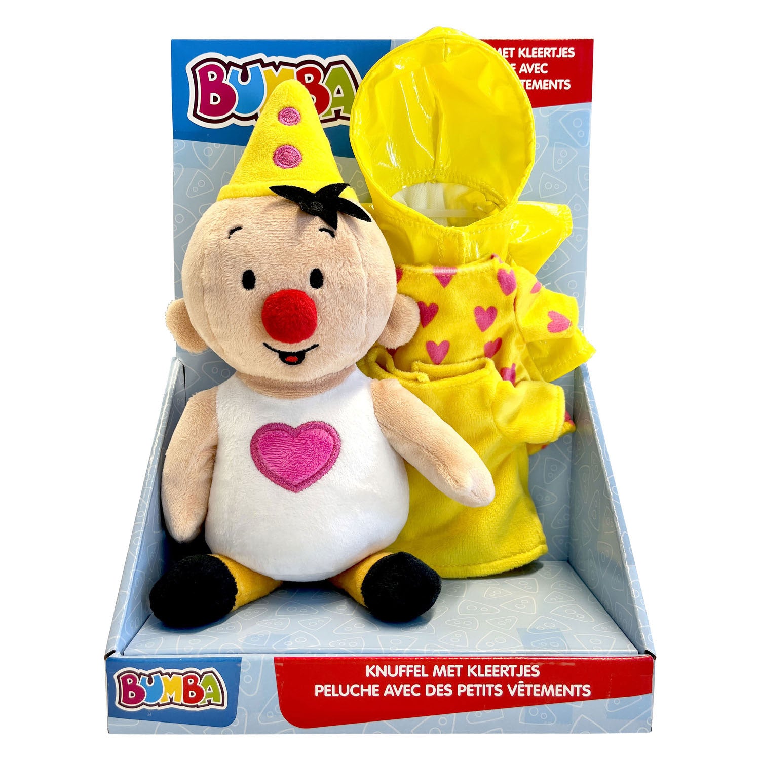 Studio 100 bumba set peluche avec vêtements