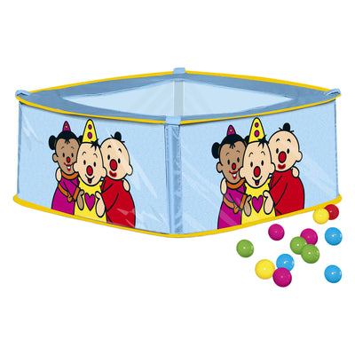 Bumba - piscine à balles - piscine à balles comprenant 50 balles colorées - carrée - pour intérieur et extérieur - 75 x 75 x 30 cm