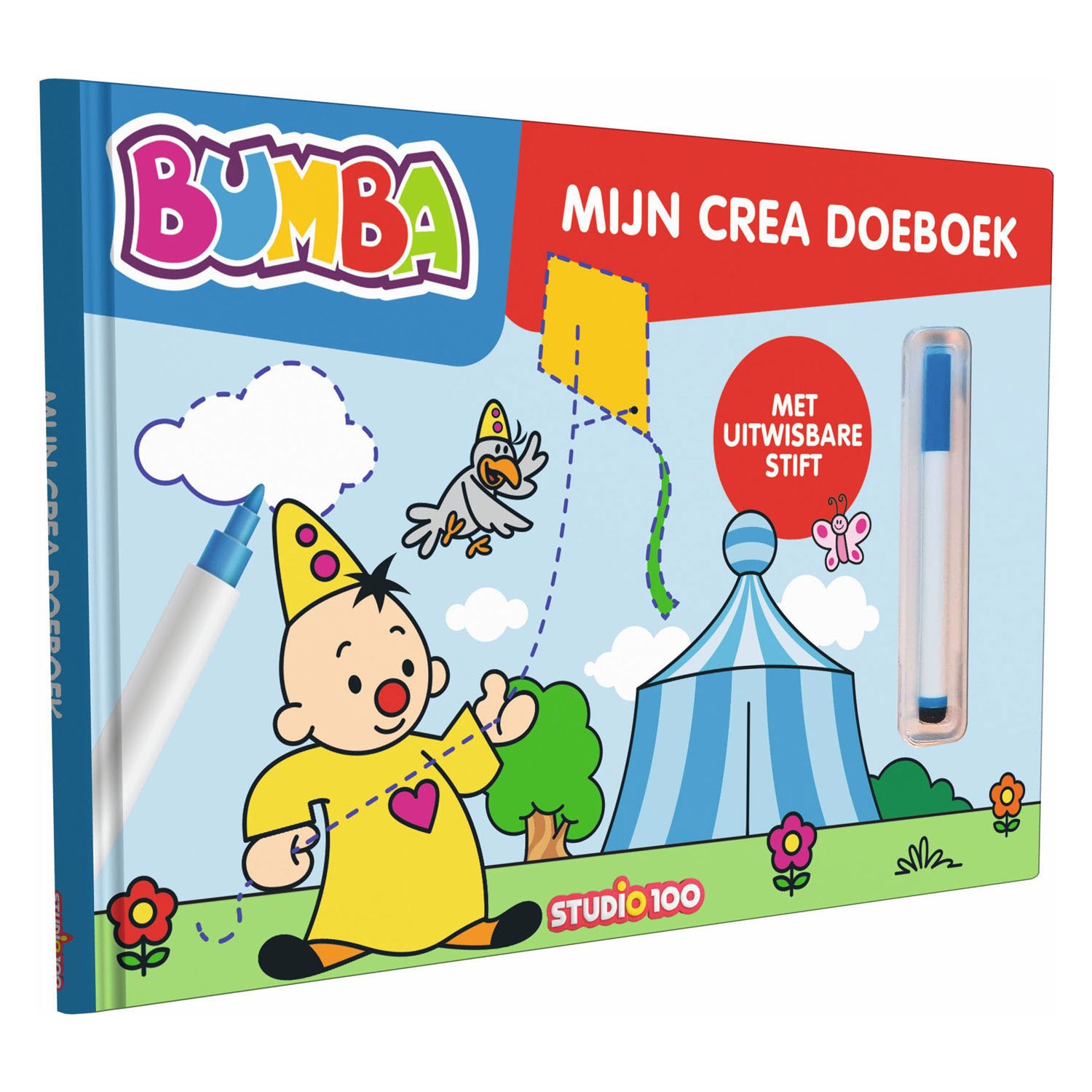 Studio 100 bumba board book - mon cahier d'activités créatives