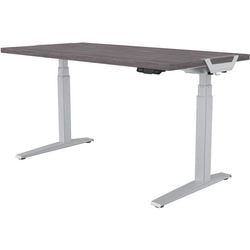 Bureau assis-debout Fellowes chêne levado
