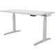 Bureau assis-debout Fellowes levado blanc
