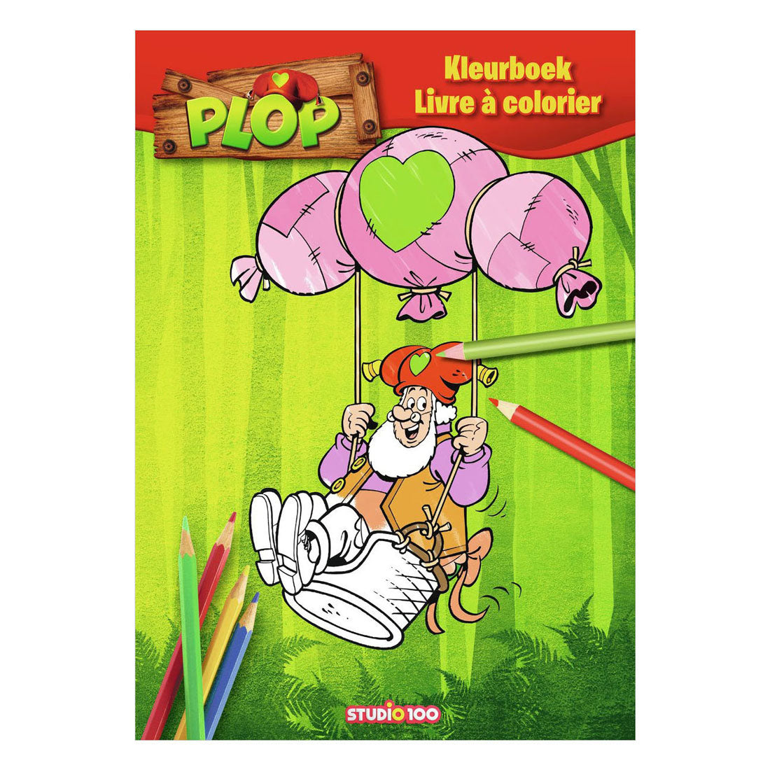 Livre de coloriage Studio 100 Plop