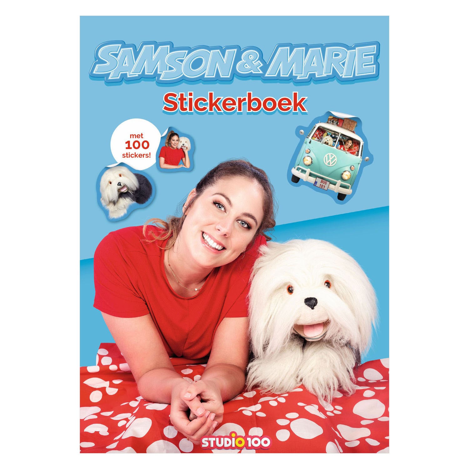 Livre d'autocollants Studio 100 Samson Marie - 100 autocollants