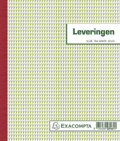 Livraisons Exacompta | pi 21 x 18 cm | tripli (50 x 3 feuilles) | néerlandophone