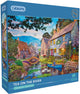 Gibsons - thé sur la rivière (par dominic davison) - 1000 pièces 68×49cm (l×h) - puzzle pour adultes
