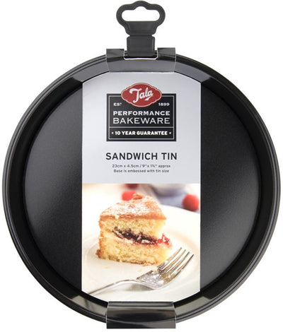 Tala performance - moule à gâteau - 23 cm - fond amovible - revêtement antiadhésif - passe au four - sans PFA