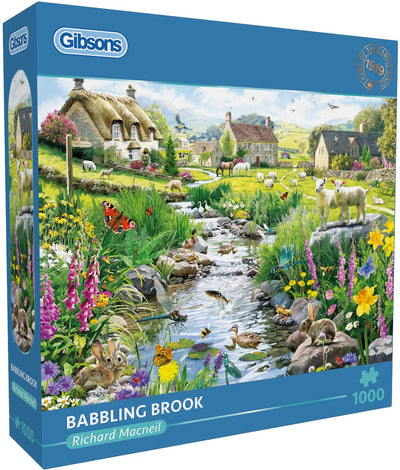 Gibsons - Babbling Brook - Richard Macneil - 1000 pièces - 68×49cm - puzzle pour adultes