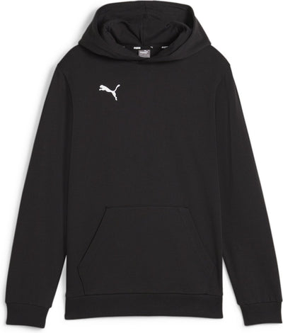 Puma teamgoal casuals hoody jr pull de sport pour garçons - noir-blanc