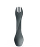 Équipement humain - gobites bio - réutilisable - couverts - spork - gris foncé - couverts de camping
