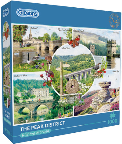 Gibsons - le Peak District, Royaume-Uni - richard macneil - 1000 pièces - 68×49cm - puzzle pour adultes
