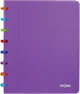 Atoma tutti frutti écriture | pi a5 | 144pages | doublé | violet transparent