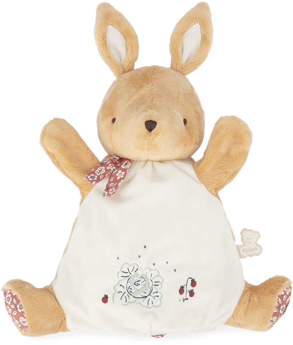 Kaloo petites chansons - marionnette - lapin - 24 cm.