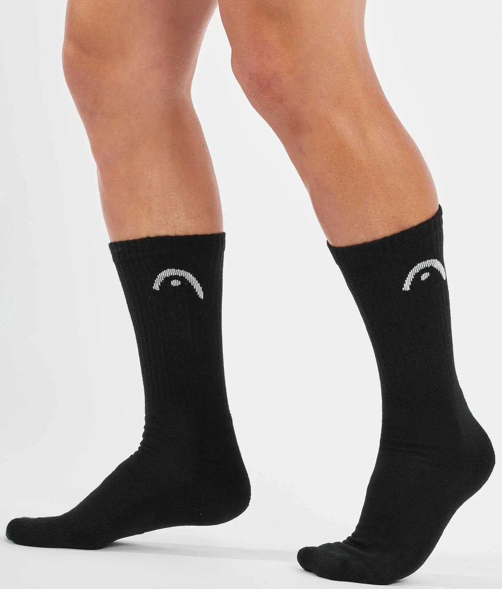 Head - unisexe - chaussettes courtes tous sports - entraînement - pack de 3 - taille 35-38