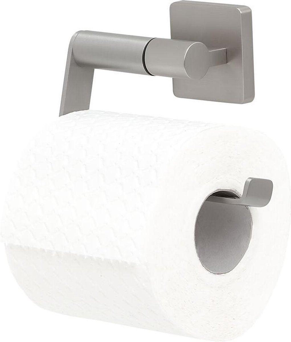 Tiger dock - porte-rouleau de papier toilette sans rabat - acier inoxydable brossé