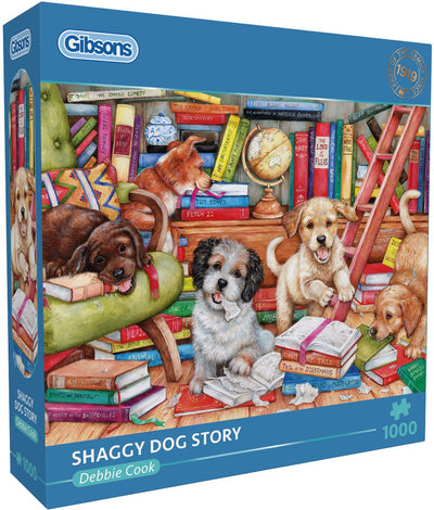Gibsons - histoire de chien absurde (histoire de chien hirsute) - Debbie Cook - 1000 pièces - 68×49cm - puzzle pour adultes