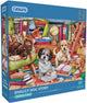 Gibsons - histoire de chien absurde (histoire de chien hirsute) - Debbie Cook - 1000 pièces - 68×49cm - puzzle pour adultes