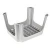 Marche de gardien 36,5x30x24cm argent