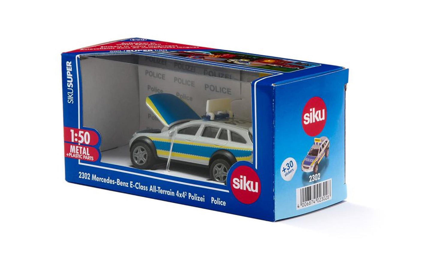 Siku mercedes classe e 4x4 police