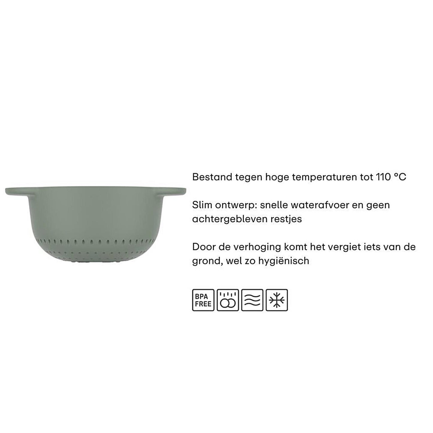 Passoire 163 mm nordique sage