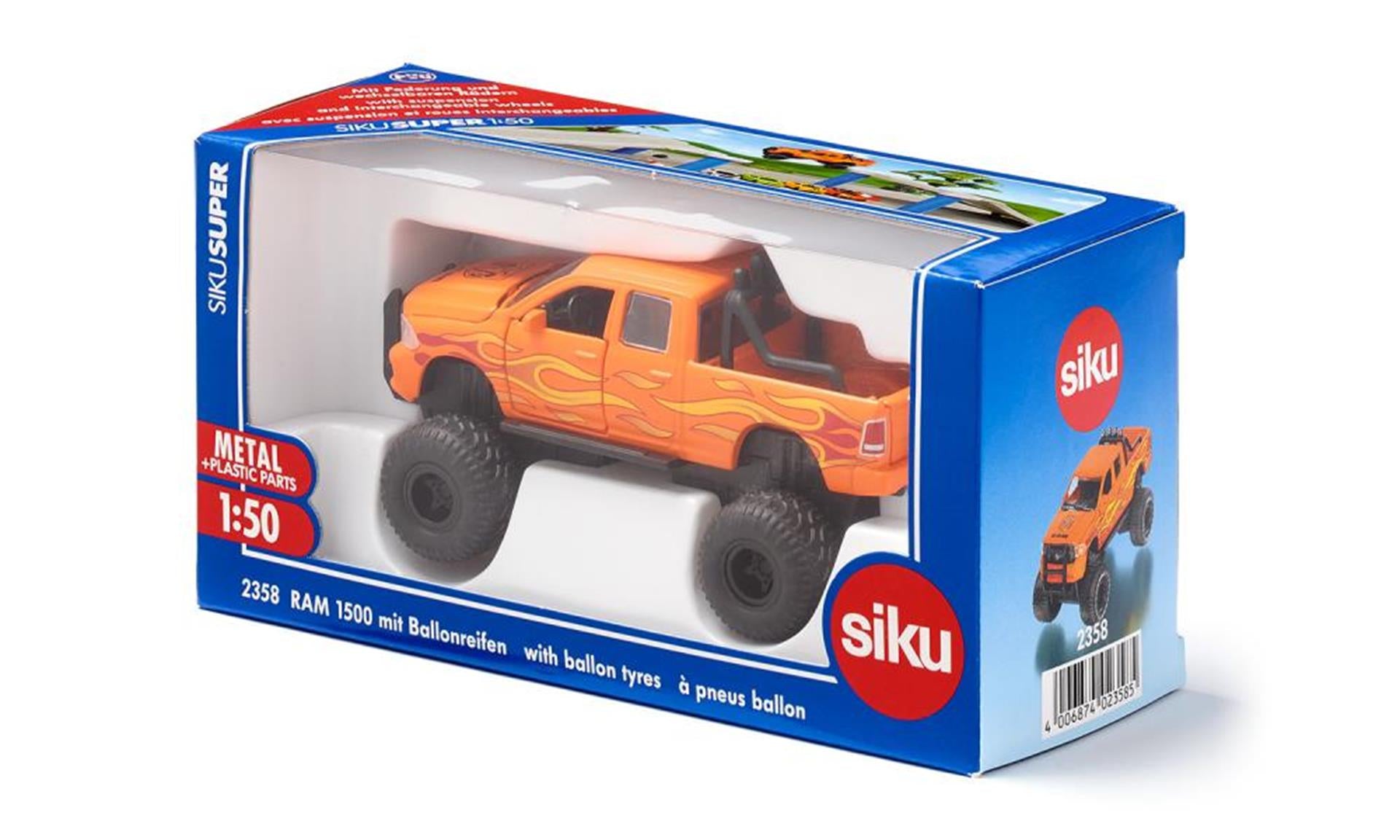 Siku Super Ram 1500 avec des pneus en ballon