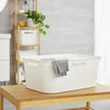 Rotho Flexible Laundry Panier Brisen 41 L blanc